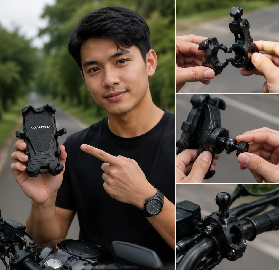 🏍️ Motorcycle Phone Holdervacuum